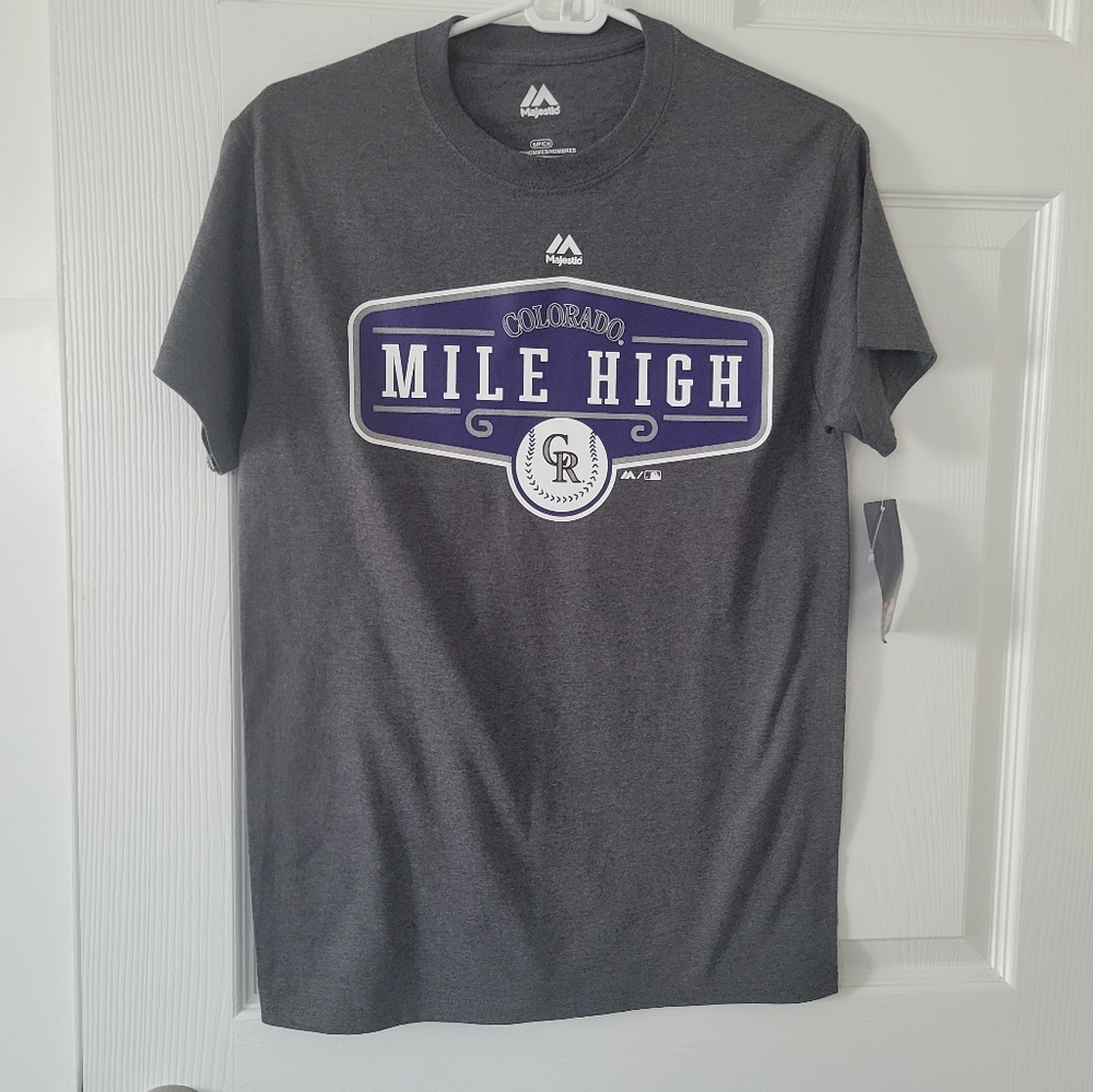 NEW, MILE HIGH ROCKIES SHIRT